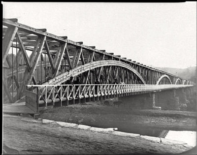CHAIN BRIDGE, CIRCA 1860